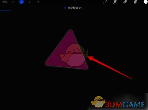 得到模糊描边展示图