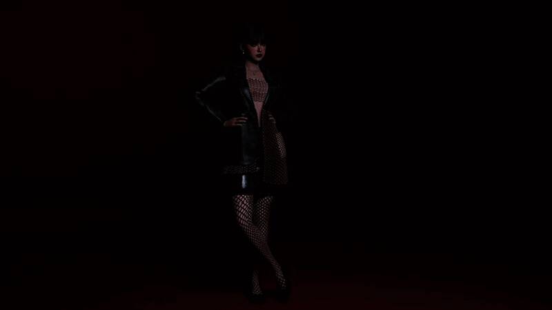 inZOI皮衣渔网袜服装使用教程图1