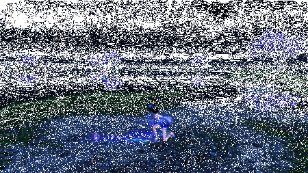 逆水寒手游轻功套装汐影化水母画面