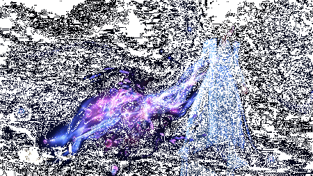 血河使用潋海琼月枪效果图