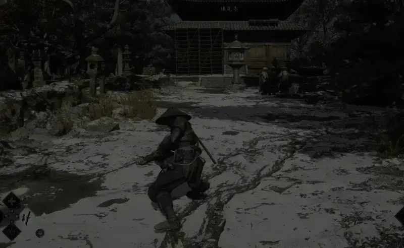 刺客信条影单击左键2次松开后长按左键攻击另一相关画面