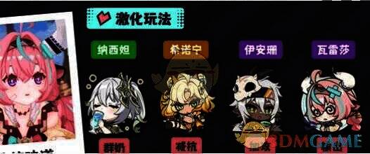 原神瓦雷莎雷激化队阵容角色图