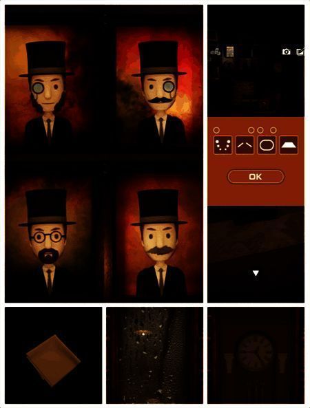 游戏中得到抹布擦镜子的画面