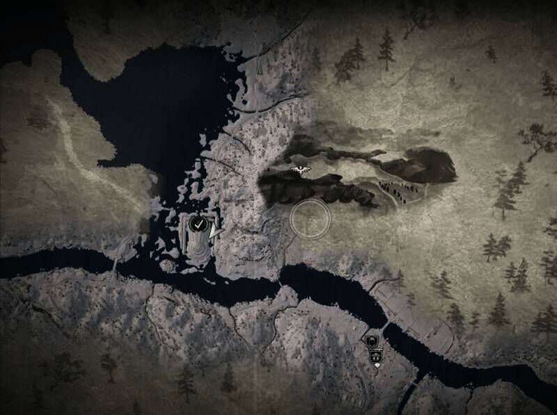 石心具体位置示意