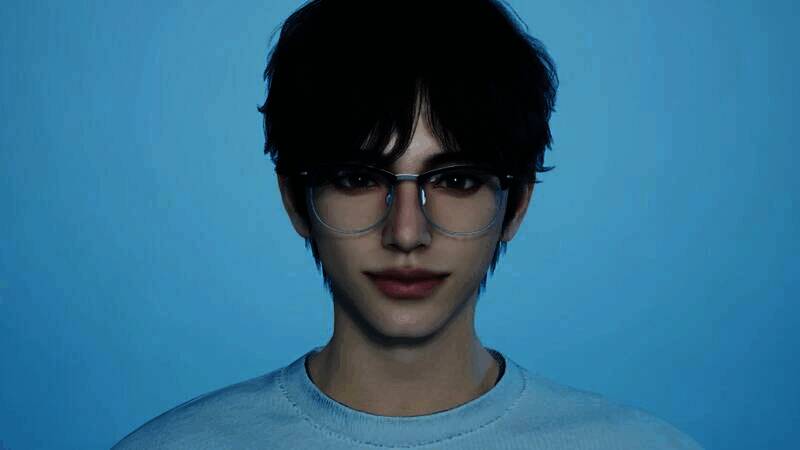 《inZOI》少年感帅哥捏脸示例图5