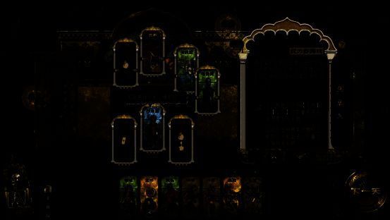 《苏丹的游戏》中抽取卡片场景