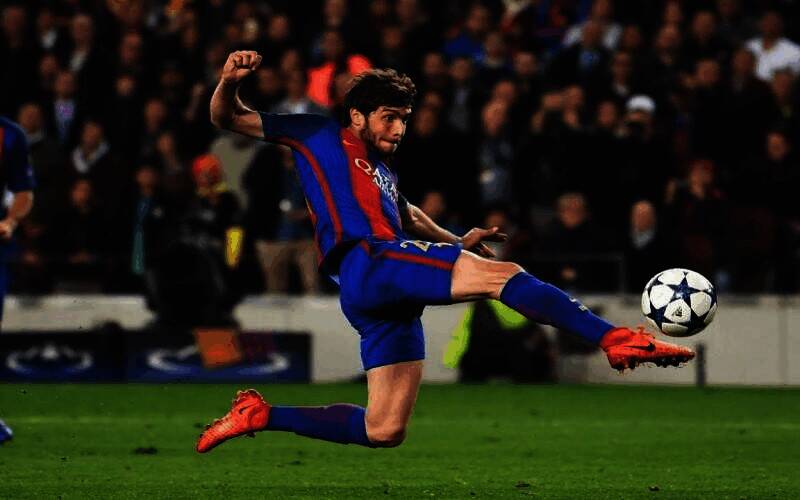 诺坎普奇迹比赛场景图