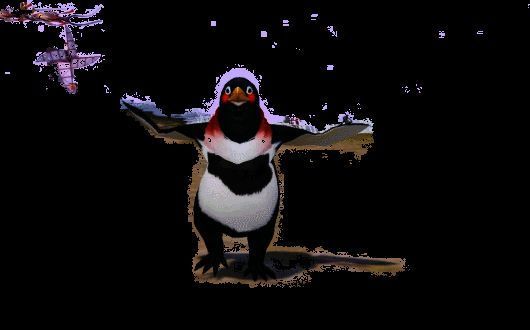 巨鹅心心时装展示动图2