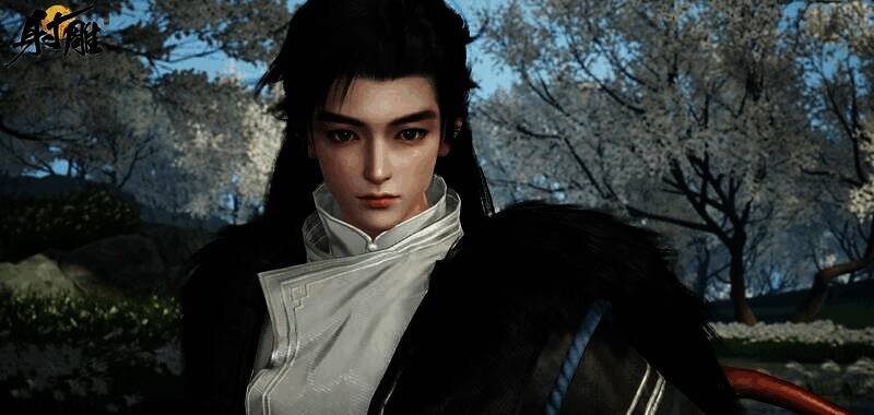 郭靖优化后的脸模图片