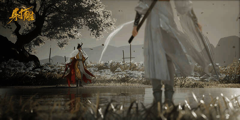 侠侍施展杨家枪法图片