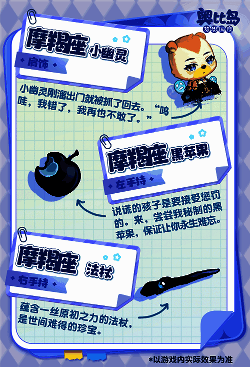 摩羯座主题相关物品展示4