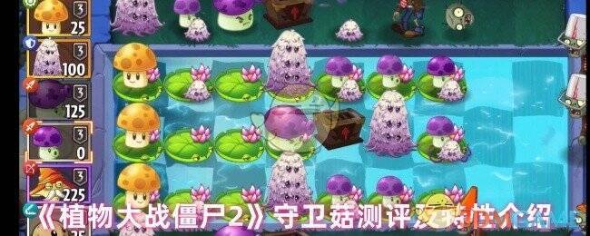 植物大战僵尸2守卫菇图片