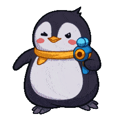 超萌动态表情大佬鹅展示动图