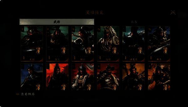 核心武将识别相关配图