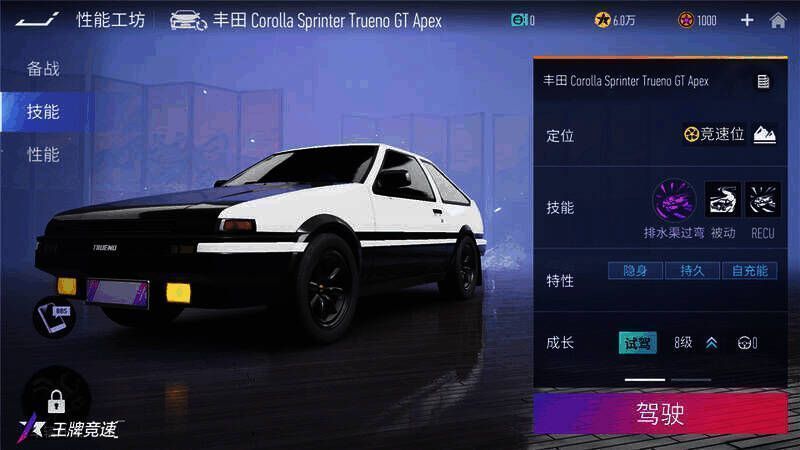《王牌竞速》AE86外观图