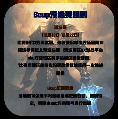 BcupS15预选赛规则说明图