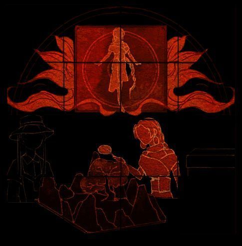 空格拼图完成辅助画面