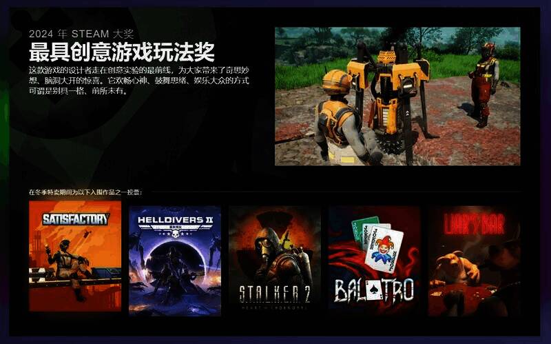 Steam大奖相关图片8