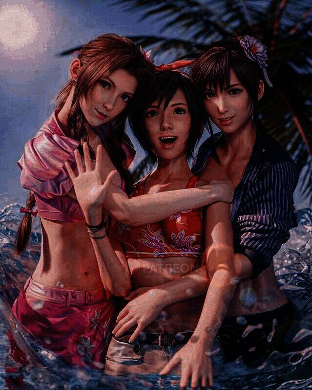 《最终幻想7》女角新3D美图