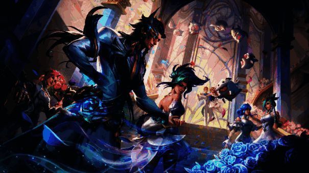 水晶玫瑰系列第二年英雄场景图