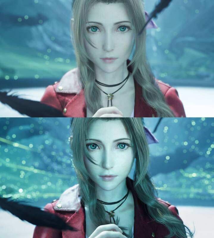 《最终幻想7：重生》PS5版与PC版对比截图1