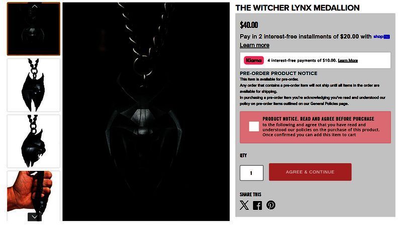 《巫师4》希里猞猁徽章外观图1