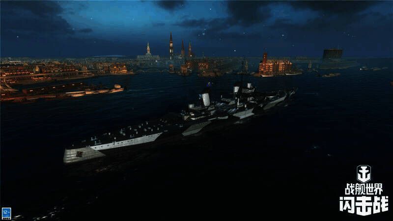 《战舰世界闪击战》黑色哈勒姆技能展示画面