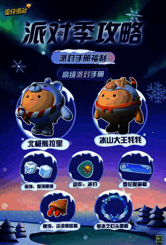 高级派对手册奖励展示图