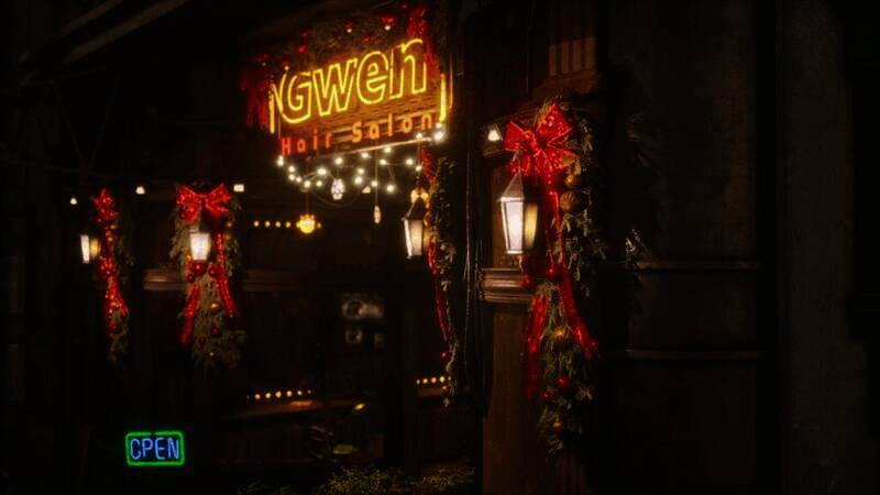 希雍节日期间的另一处街景