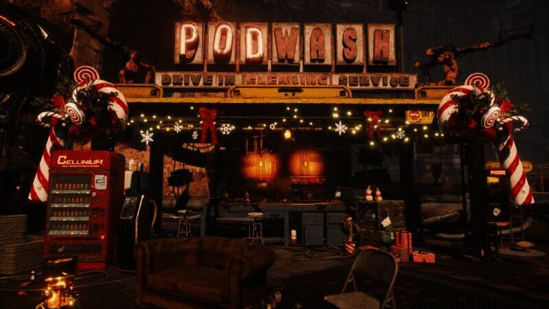 希雍节日期间的建筑外观