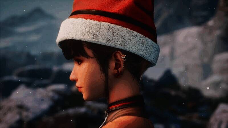 角色节日造型的细节展示