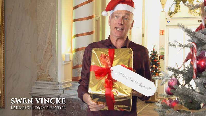 拉瑞安圣诞视频相关画面