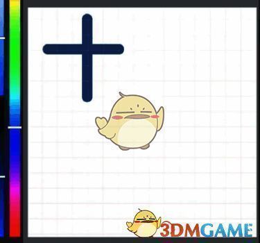 medibang paint使用十字线辅助线绘画效果