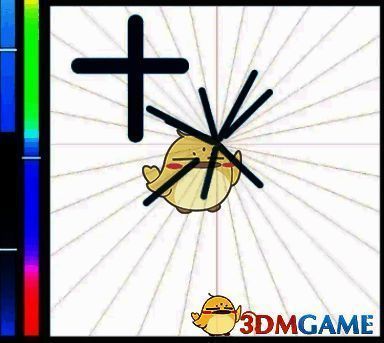 medibang paint使用集中线辅助线绘画效果