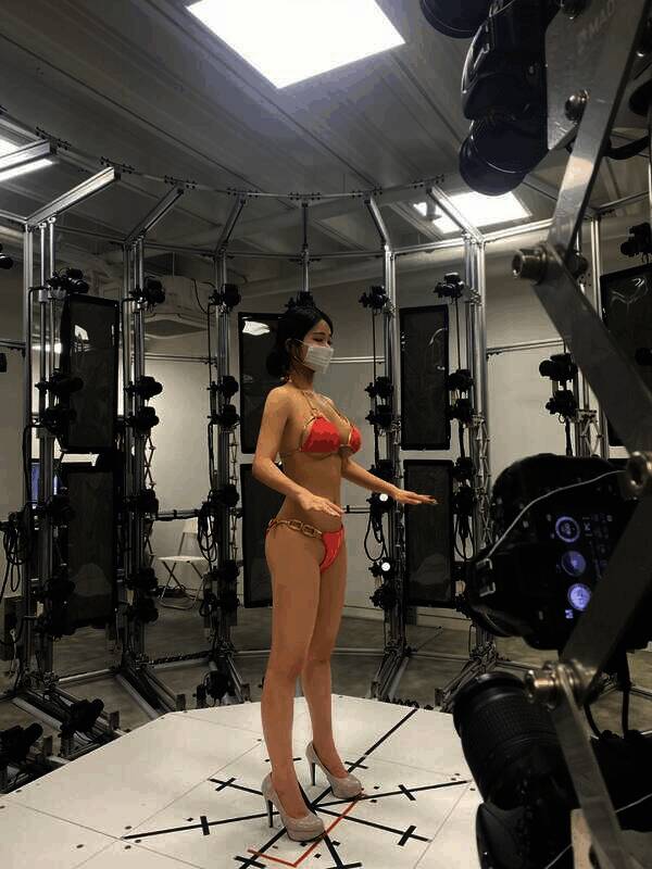 模型采集现场图2