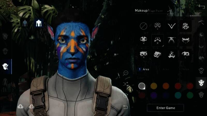 图片 《阿凡达:重返潘多拉》角色捏人画面