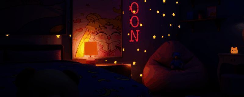 美少女战士卧室房间展示图