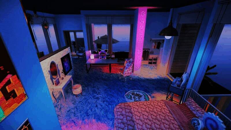 《inZOI》游戏女孩工作室房间使用教程图1