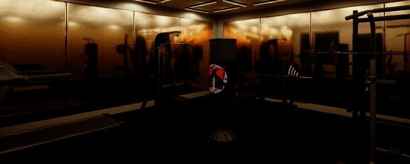 inZOI极简健身房房间外观