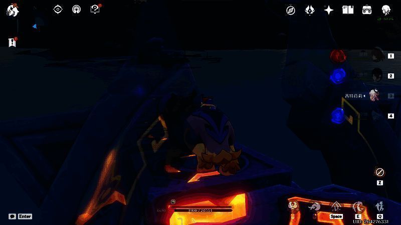 机械龙停靠站台宝箱开启的画面