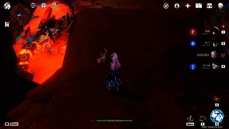 传送至已开启锚点的指引图