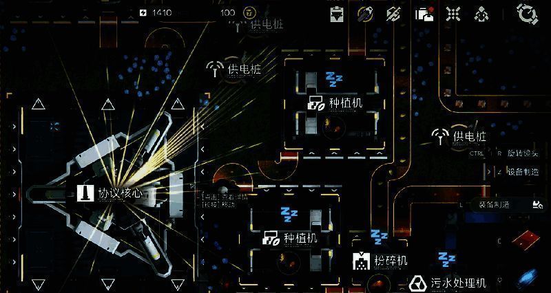 电力传输网络规划画面