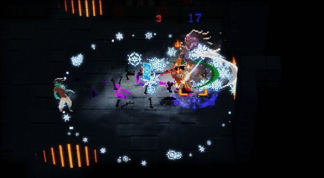 寒冰符技能演示动图