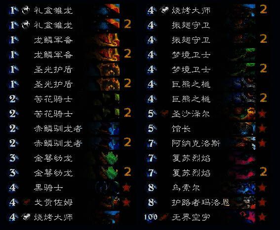 炉石传说灌注骑卡组代码图片