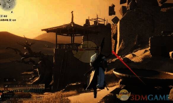 前往南边建筑的路线图片