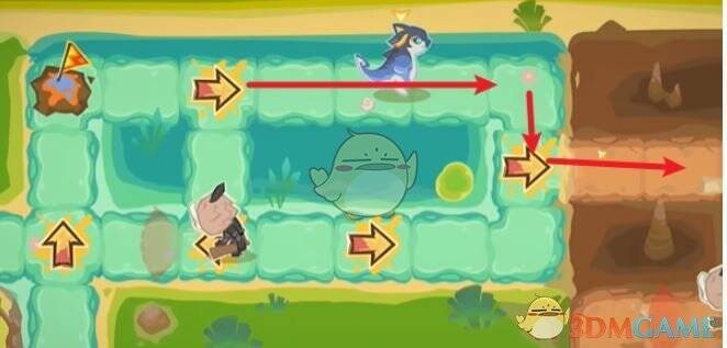 拿第五个宝箱的大致路线