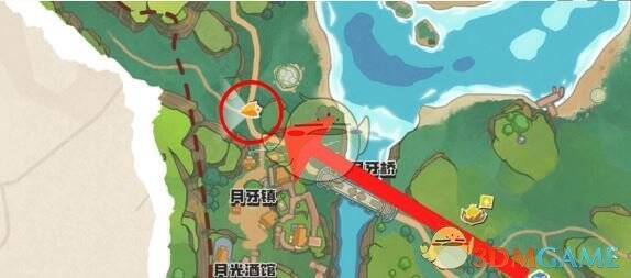 月牙镇上方的精灵魔法师威顿