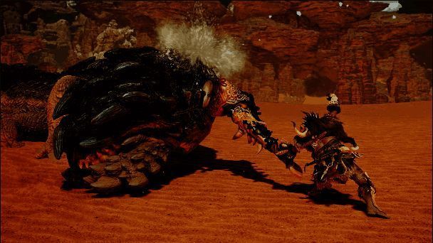 后方攻击操作示意图