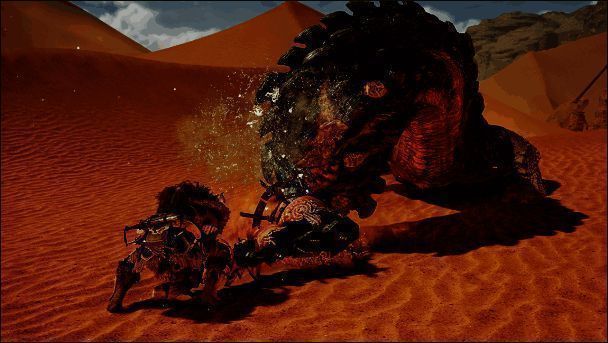 敲打操作示意图