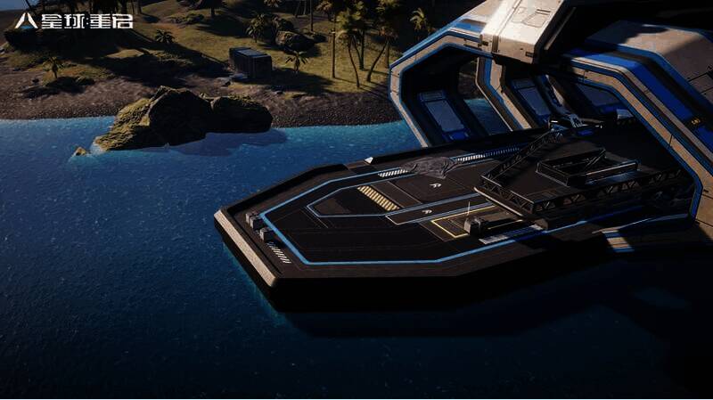 《星球:重启》开普勒港地图宣传图1